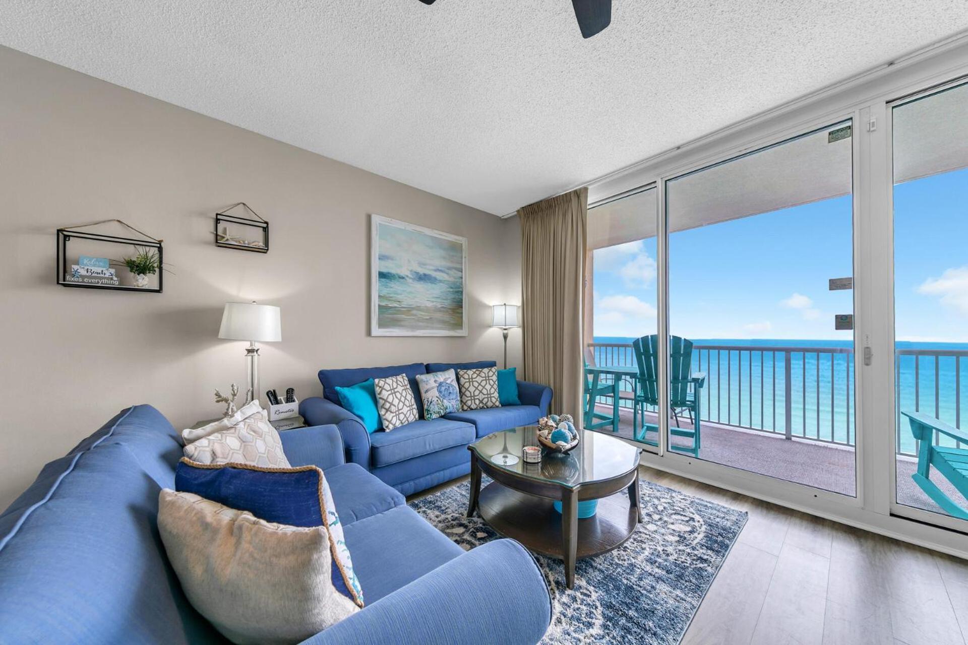 Stunning Ocean & Sunset Views, Direct Beach Access With 2 King Bedrooms At Panama City Beach, Fl Экстерьер фото